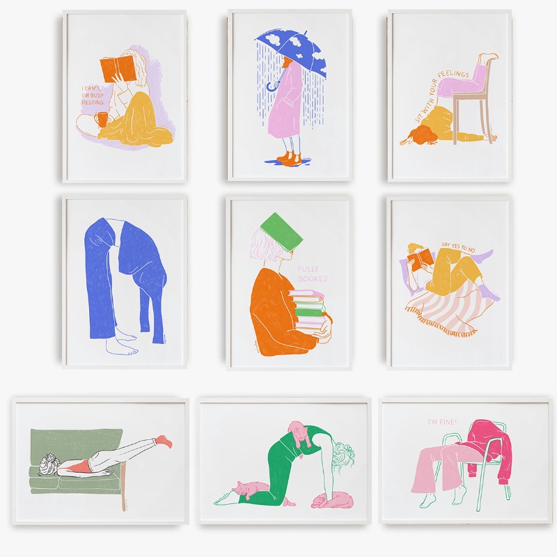 Modern Minimalist Line Girl Il – Resin Art Book Bewertung und Preis