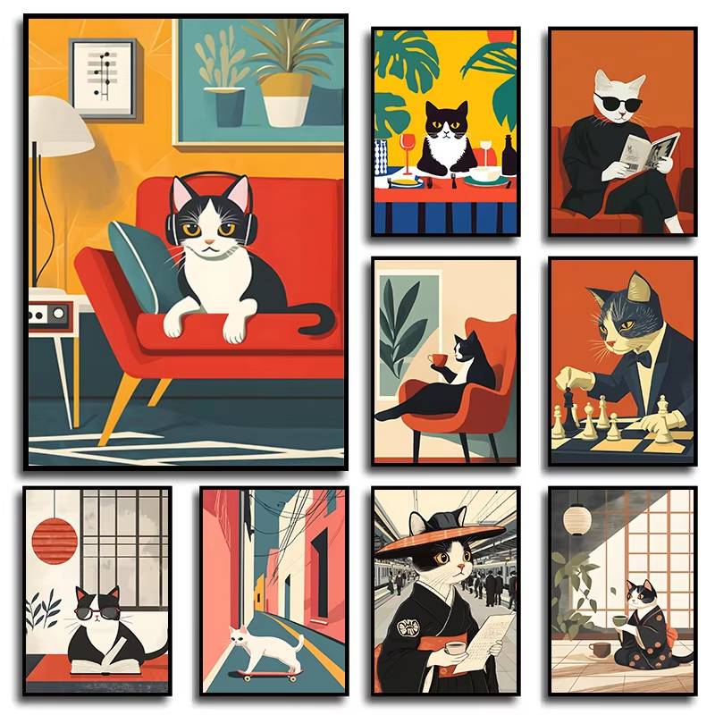 Cats Reading Books and Playing – Resin Art Book Bewertung und Preis