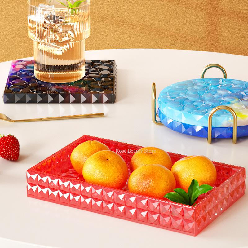 Multi Shaped Tray Silicone Mol – Coaster Mold Square Bewertung und Preis