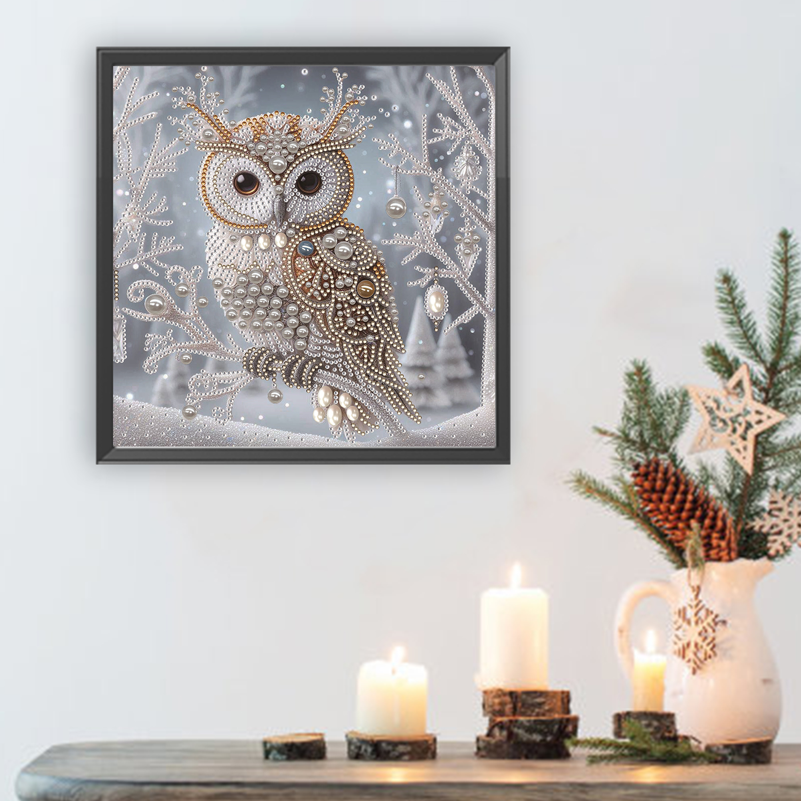 Owl Special Shaped 5D DIY Part – Resin Art Wall Decor Bewertung und Preis